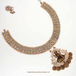 Antique Lakshmi Drops Traditional Necklace Antique Lakshmi Drops Traditional Necklace