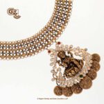 Antique Lakshmi Drops Traditional Necklace Antique Lakshmi Drops Traditional Necklace