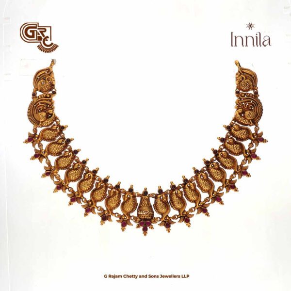 Manga Floral Glod Plated Necklace Manga Floral Glod Plated Necklace