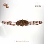 Antique Ratha Krishna Beads Gold Plated Necklace Antique Ratha Krishna Beads Gold Plated Necklace