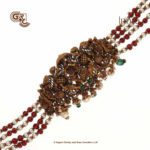 Antique Ratha Krishna Beads Gold Plated Necklace Antique Ratha Krishna Beads Gold Plated Necklace