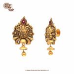 Antique Lakshmi Drop Earring Antique Lakshmi Drop Earring