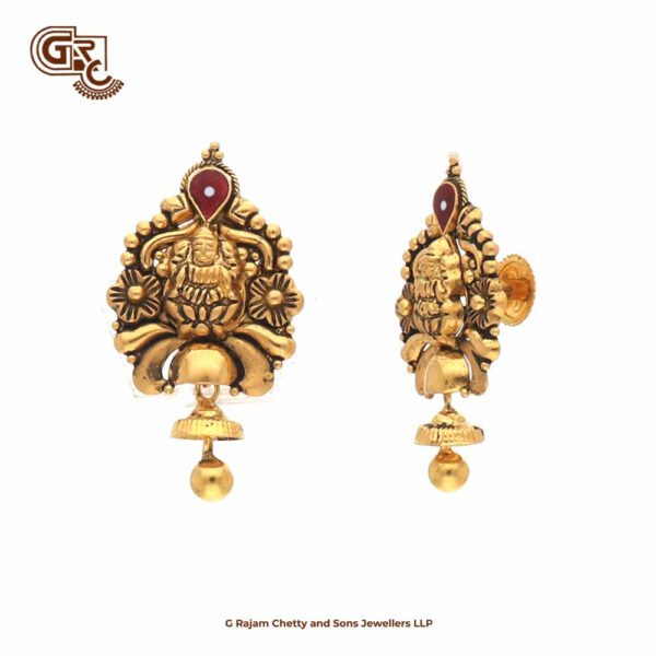 Antique Lakshmi Drop Earring