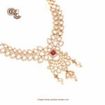 Glitering Stone Luxury Gold Beads Haram Glitering Stone Luxury Gold Beads Haram