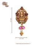 Antique Lakshmi Drops Earring Antique Lakshmi Drops Earring