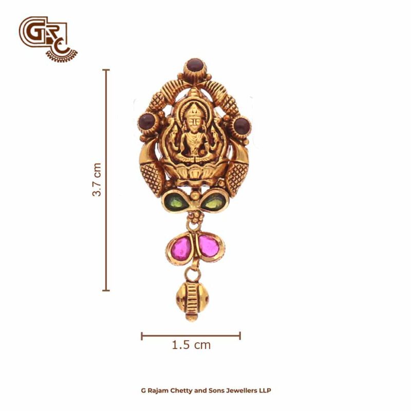 Antique Lakshmi Drops Earring