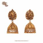 Antique Floral Leaf Jimikki Earring Antique Floral Leaf Jimikki Earring