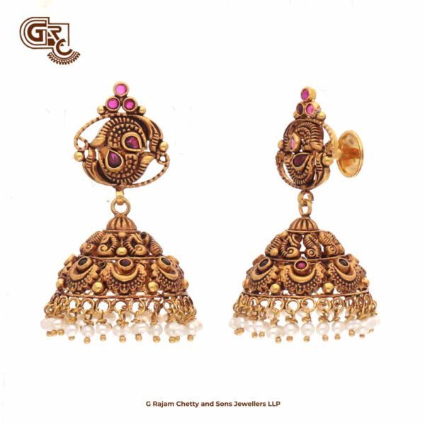 Antique Floral Jimikki Earring