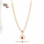 Glitering Stone Fancy Ruby Drops Haram