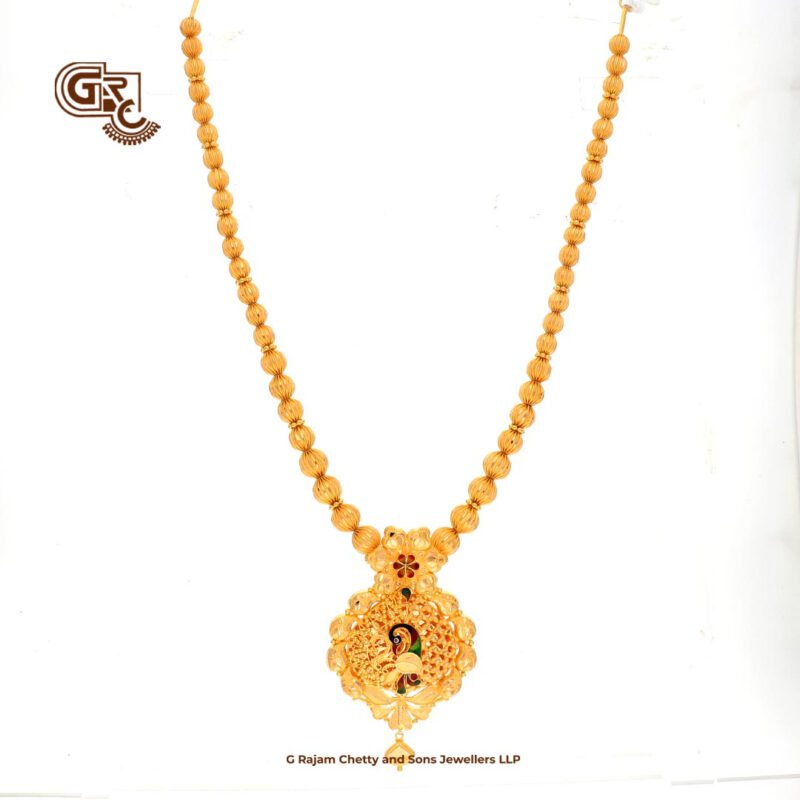 Peacock Casting Pendant Fancy Haram