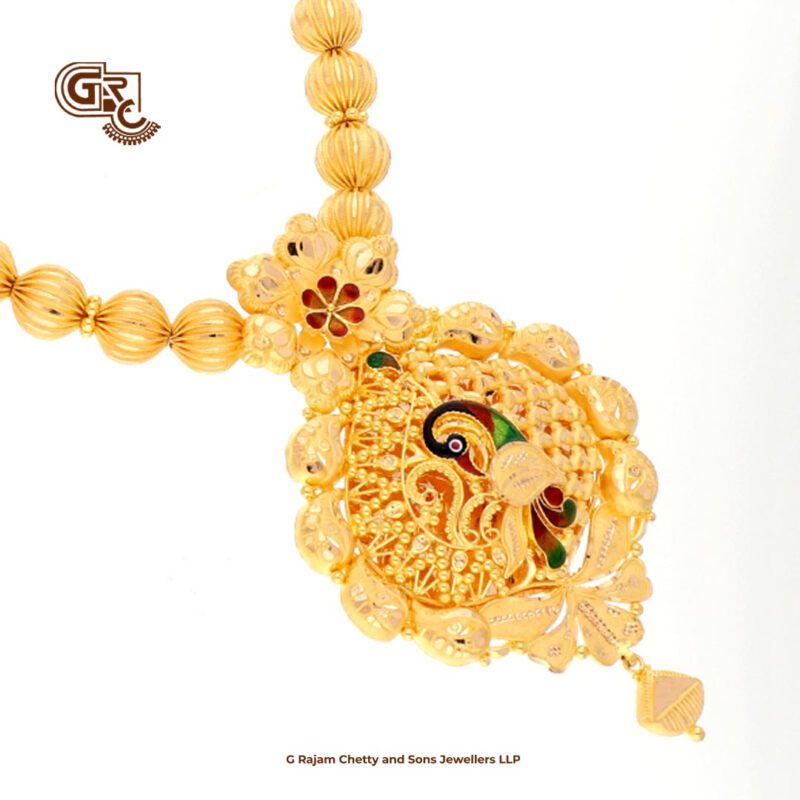 Peacock Casting Pendant Fancy Haram