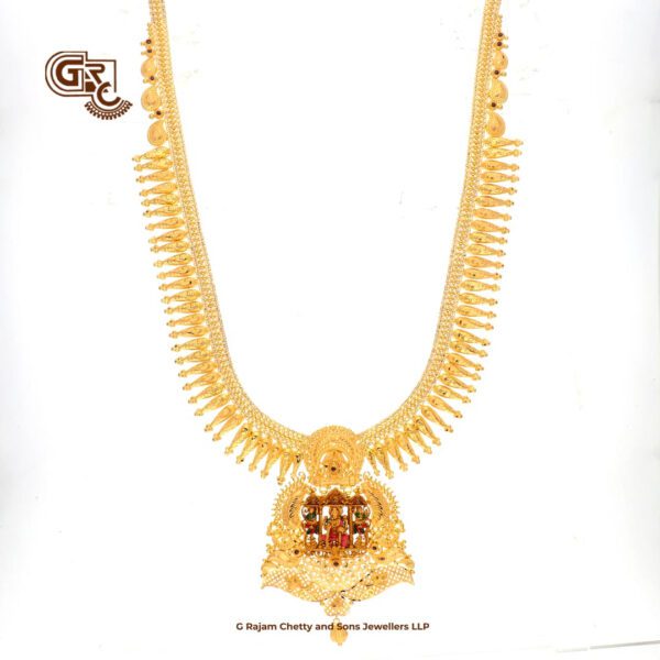 Meena Work Lakshmi Fancy Strips Haram Meena Work Lakshmi Fancy Strips Haram