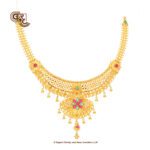 Fancy Gold Beads Drops Necklace Fancy Gold Beads Drops Necklace