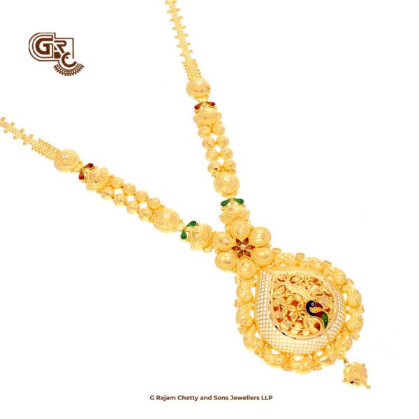 Peacock Casting Pendant Fancy Necklace