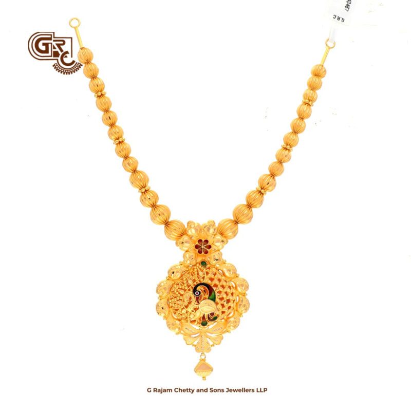 Peacock Casting Pendant Fancy Necklace