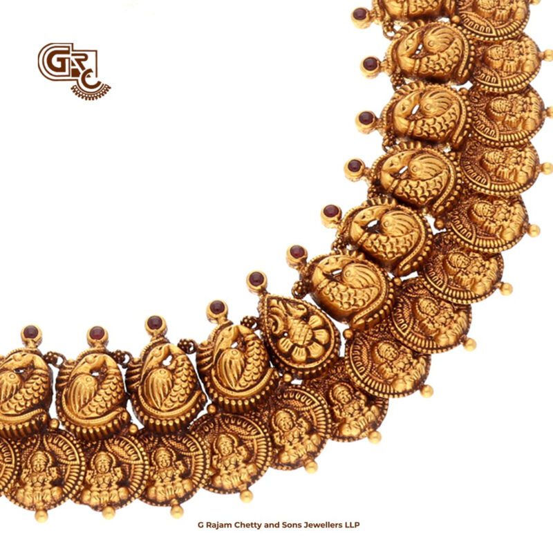 Antique Kasu Mala Traditional Necklace