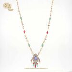 Fancy Beats Antique Pendant Haram