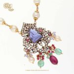 Fancy Beats Antique Pendant Haram