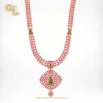 Ruby Stone Antique Lakshmi Haram