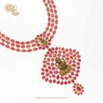 Ruby Stone Antique Lakshmi Haram