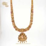 Antique Floral Gold Beads Traditional Haram