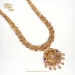 Antique Floral Gold Beads Traditional Haram