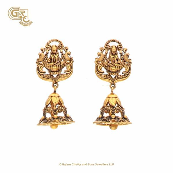 Antique Lakshmi Jimikki Earring