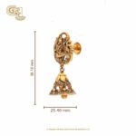 Antique Lakshmi Jimikki Earring