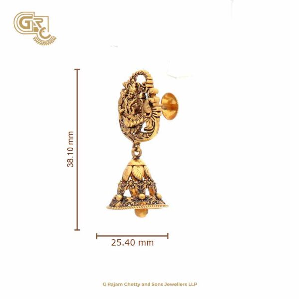 Antique Lakshmi Jimikki Earring