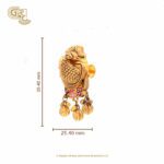 Antique Peacock Earring