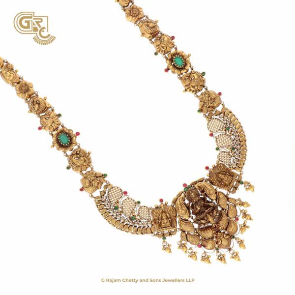 Antique Lakshmi Floral Haram