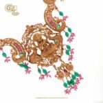 Antique Lakshmi Floral Gold Plated Haram